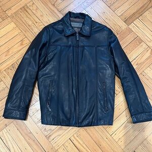 Andrew Marc, Marc New York men’s leather jacket size medium